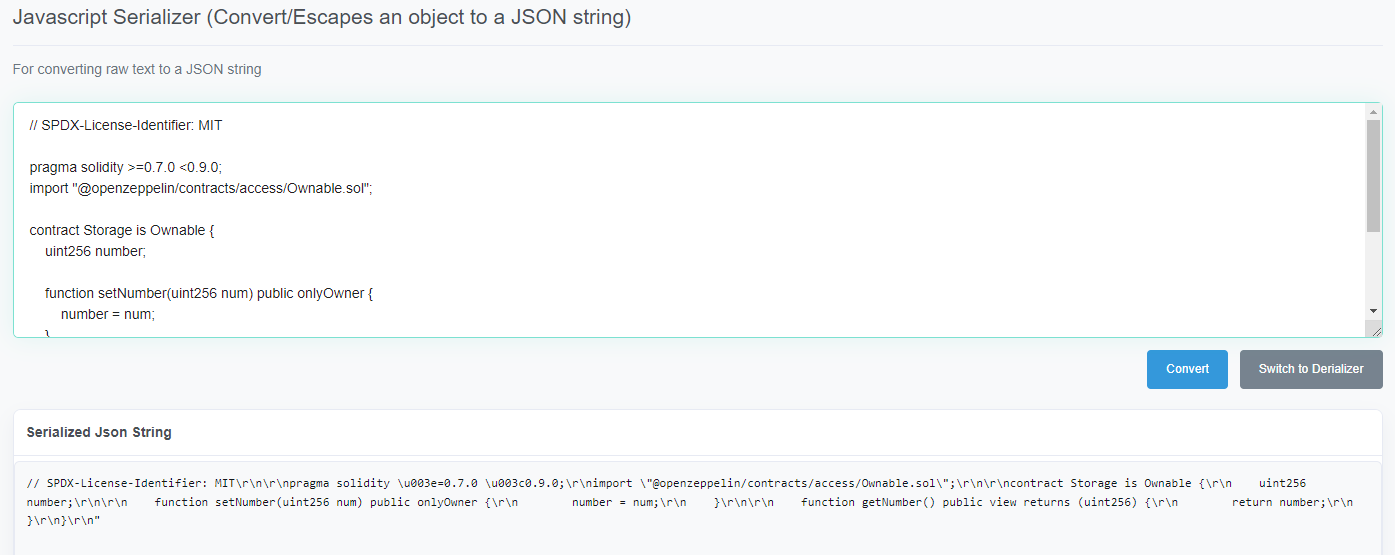使用standard-input-json验证Solidity源码插图1